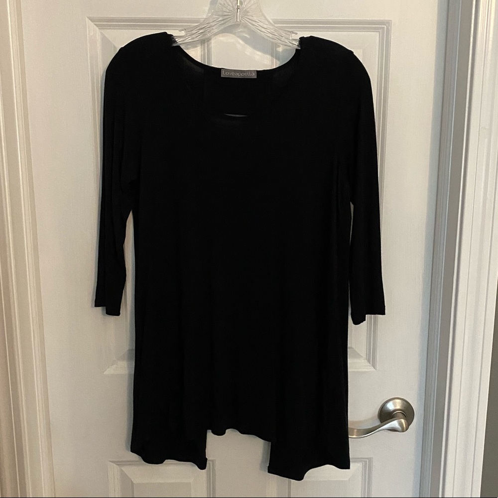Colette Leander Loveappella Cutout Back Swing Top